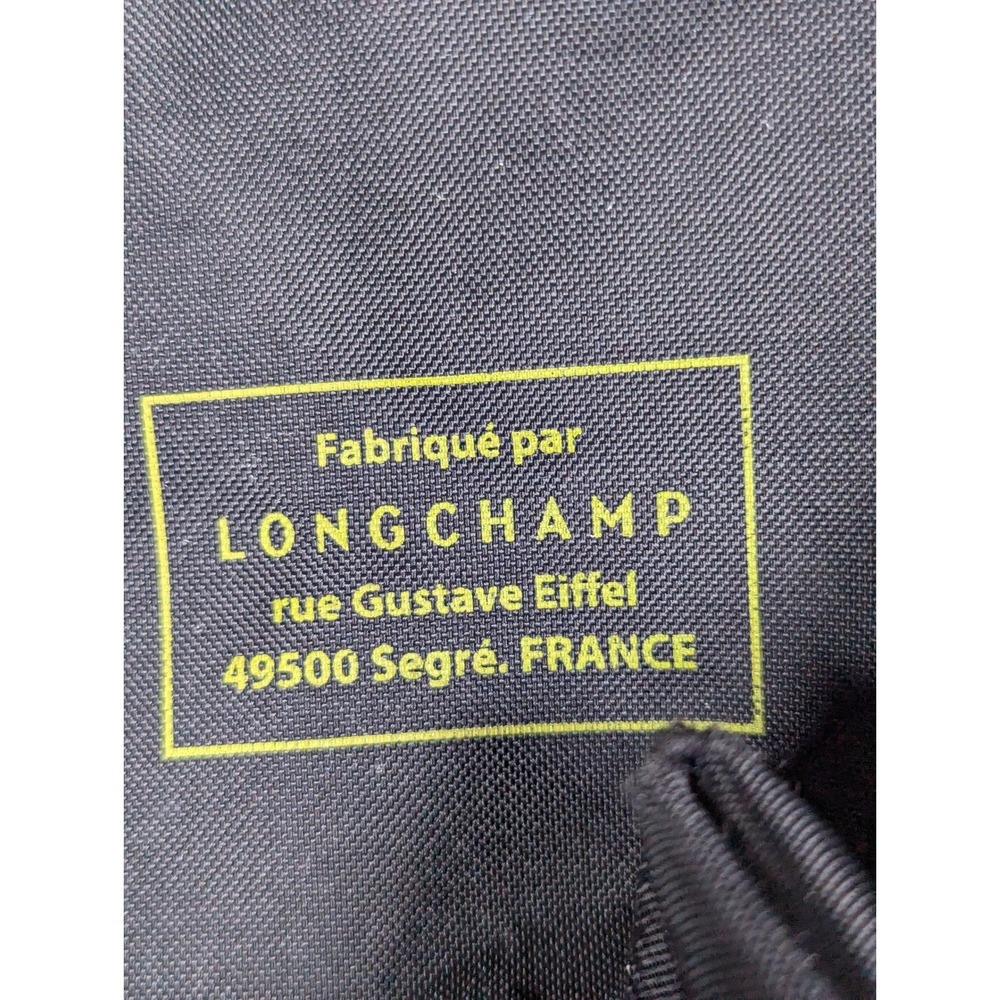 Longchamp Le Pliage Eiffel Tower Limited Edition Black Large Tote Made France - Picture 2 of 15